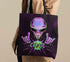 Alien ET/DC Rock'n'Roll Canvas Alien Tote Bag